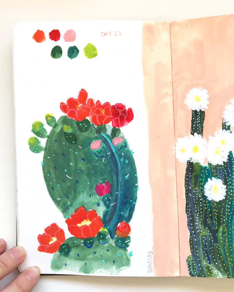 moleskine cactus