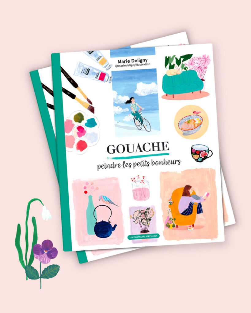 Comment réaliser une teinte chair à la gouache couv2