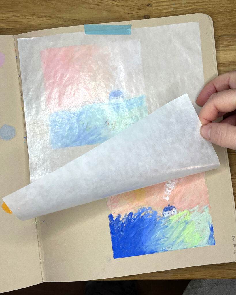 Les Pastels à l'huile, un Délice papiercristal