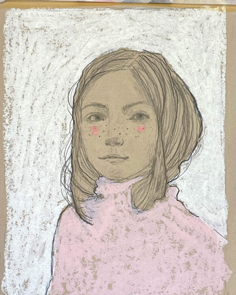 Les Pastels à l'huile, un Délice portrait