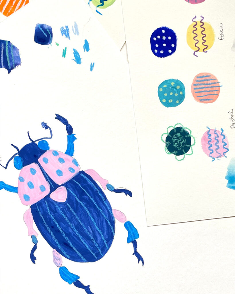 Je Peins à la Gouache : un premier voyage créatif pour les enfants planche2