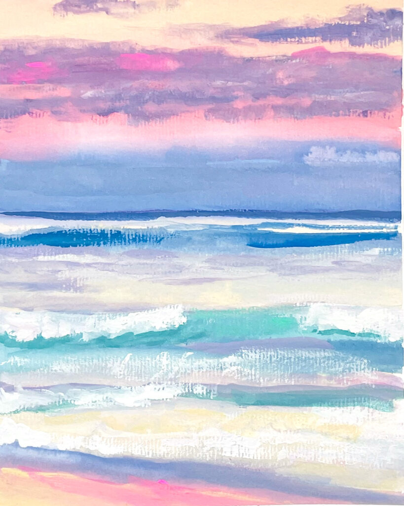 les vagues