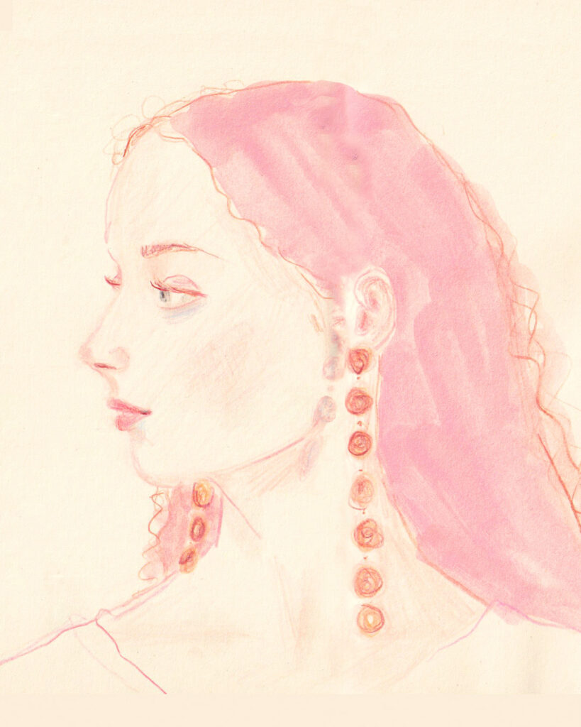 profil cheveux rose